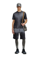 Diesel Faded T-shirt with micro logo embroidery