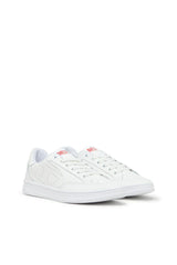 S-Dakota-Leather sneakers with perforated logo