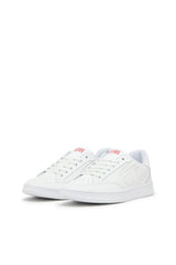 S-Dakota-Leather sneakers with perforated logo