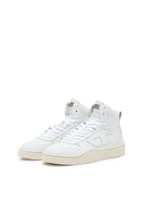S-Ukiyo-High-top sneakers in leather
