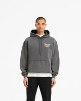Team 247 X END Oversized Hoodie - Washed Grey