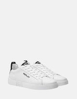 Replay Polys Logo White Black Sneakers