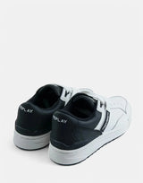 Replay Cross Type L White/Black Sneakers