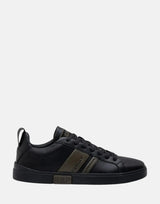Replay Poly Stripes 2 Black/Mil Green Sneakers