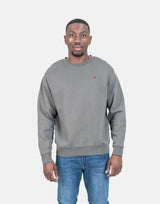 Replay R Badge Sweatshirt Grey