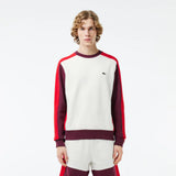 Lacoste Brushed Fleece Colourblock Jogger Sweatshirt