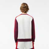 Lacoste Brushed Fleece Colourblock Jogger Sweatshirt