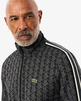 Lacoste Paris Zip-Up Jacquard Track Jacket
