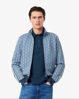 Lacoste Paris Zip-Up Jacquard Track Jacket