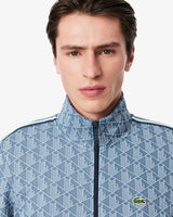 Lacoste Paris Zip-Up Jacquard Track Jacket