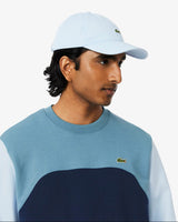 Lacoste Colour-Block Cotton Fleece Sweatshirt