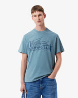 Lacoste Printed Cotton Jersey T-shirt