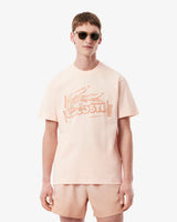 Lacoste Printed Cotton Jersey T-shirt