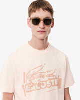 Lacoste Printed Cotton Jersey T-shirt