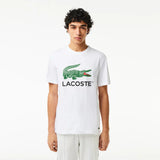 Lacoste Cotton Jersey Signature Print T-shirt