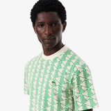 Lacoste Monogram cotton t-shirt
