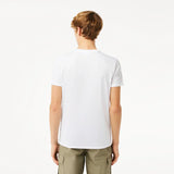 Lacoste Monochrome Cotton Pima Jersey Crew Neck T-shirt