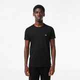 Lacoste Monochrome Cotton Pima Jersey Crew Neck T-shirt
