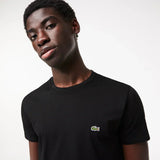 Lacoste Monochrome Cotton Pima Jersey Crew Neck T-shirt