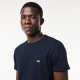 Lacoste Monochrome Cotton Pima Jersey Crew Neck T-shirt