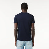 Lacoste Monochrome Cotton Pima Jersey Crew Neck T-shirt