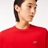 Lacoste Monochrome Cotton Pima Jersey Crew Neck T-shirt