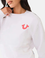 True Religion Anniversary White Sweatshirt
