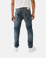 True Religion Rocco Super T Queens Dark Wash Jeans