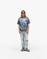 Represent X Iron Maiden A Real Live One T-Shirt - Stained Brown