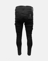 Vialli Joker Ultra Fit Black Jeans