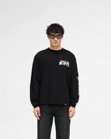 Raceway Long Sleeve T-Shirt - Jet Black
