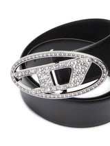 Diesel 1DR Strass leather belt