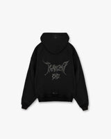 Team 247 X END Oversized Hoodie - Jet Black