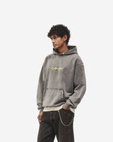 Script Logo Hoodie - Vintage Grey