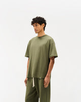 Initial Oversized T-Shirt - Army Green