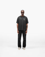 Revere Manor T-Shirt - Stained Black