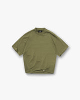 Initial Oversized T-Shirt - Army Green