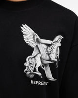 Elegance In Motion T-Shirt - Jet Black