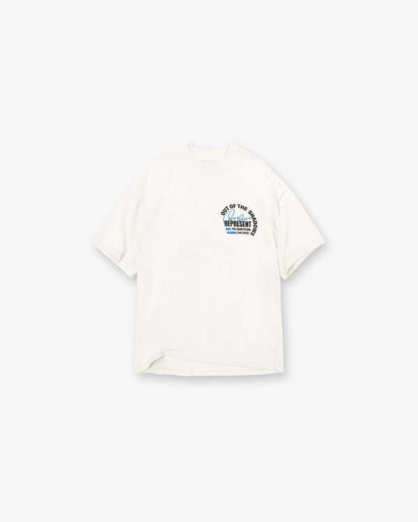 Out Of The Shadows T-Shirt - Flat White