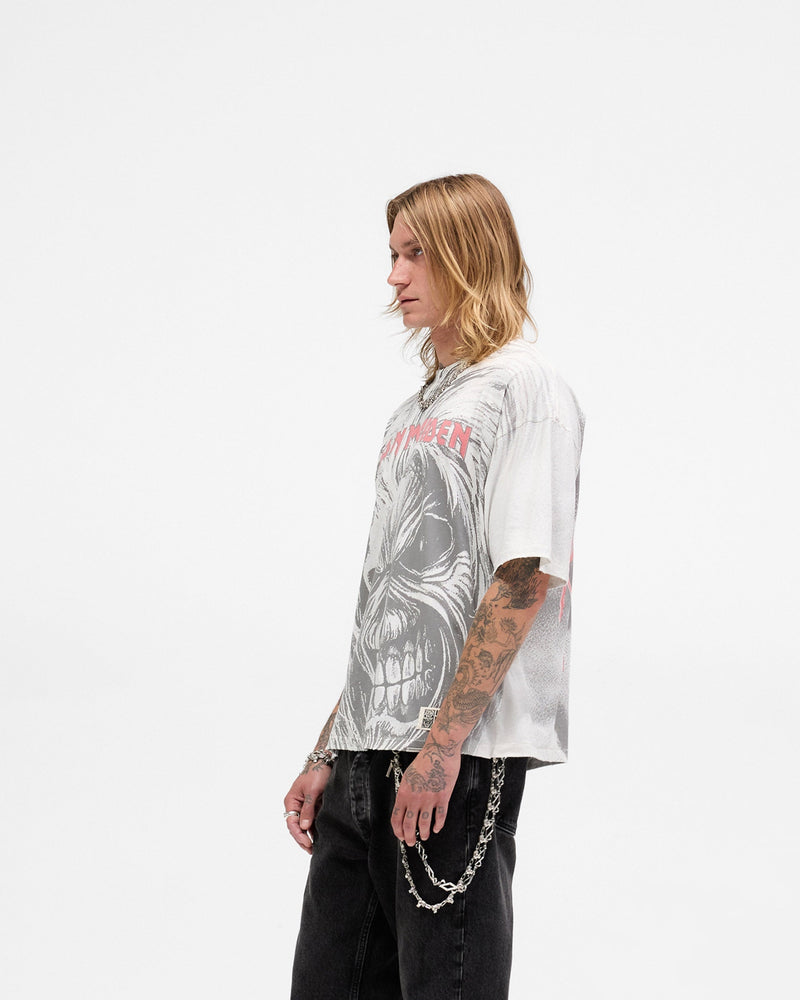 Represent X Iron Maiden Killers T-Shirt - Flat White