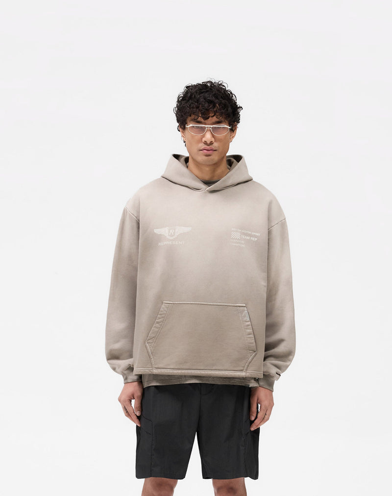 Team Rep Hoodie - Dark Taupe
