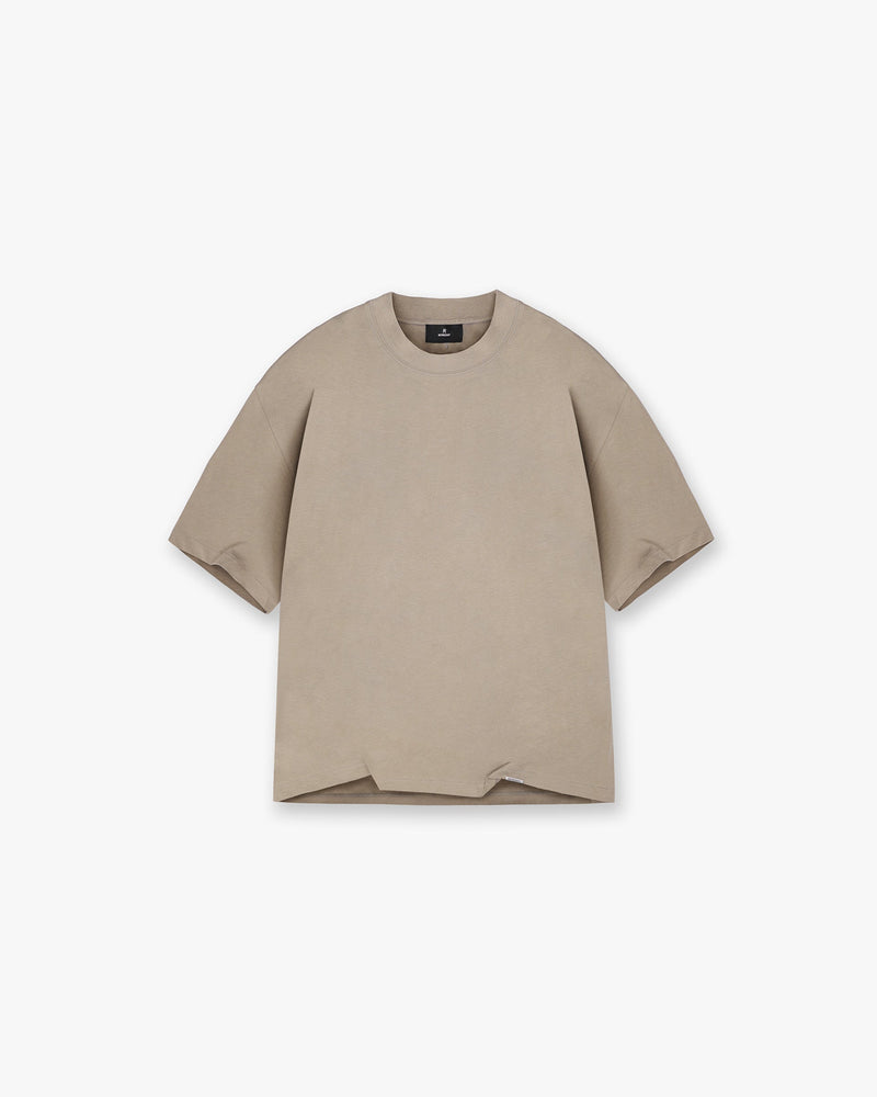 Initial Boxy T-Shirt - Dune