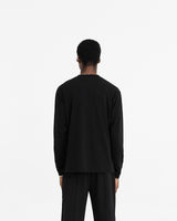 Initial Long Sleeve T-Shirt - Black