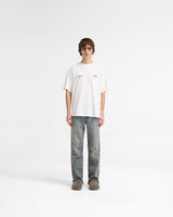 Represent X Oasis Owners Club T-Shirt - Flat White