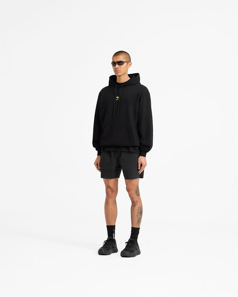 247 Chicago Oversized Hoodie - Jet Black