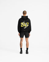 247 Chicago Oversized Hoodie - Jet Black