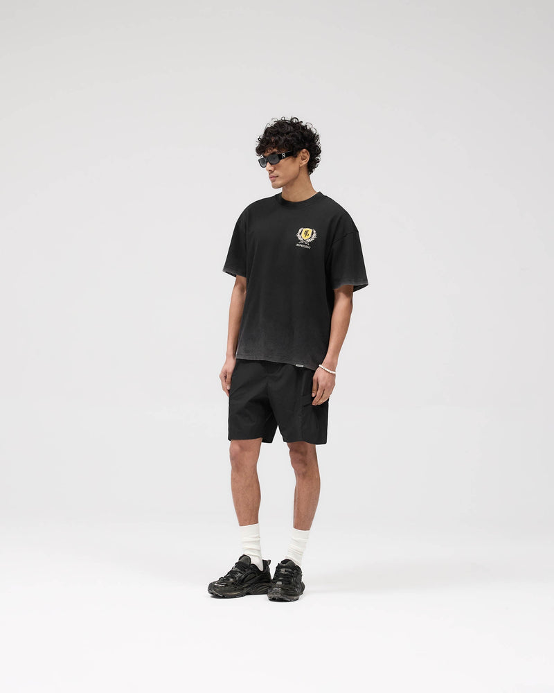 Crest T-Shirt - Vintage Black