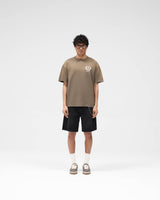 Crest T-Shirt - Dark Taupe