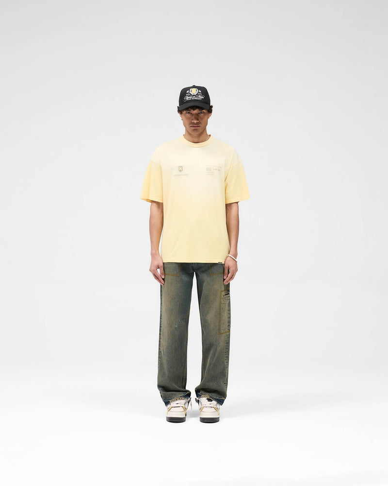 Team Rep T-Shirt - Light Yellow