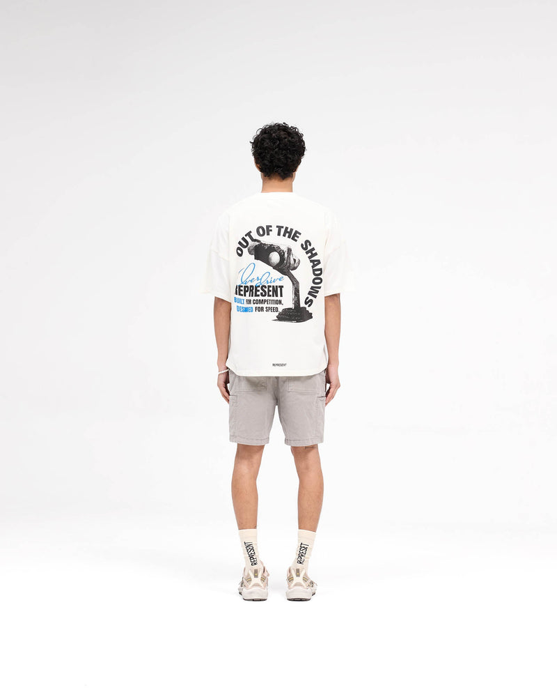 Out Of The Shadows T-Shirt - Flat White